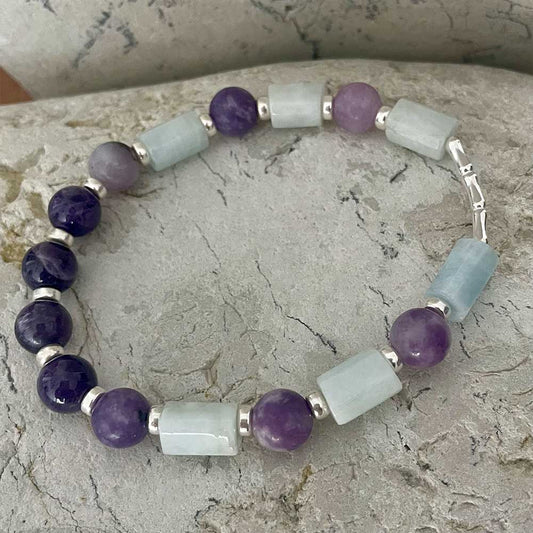 Amethyst & Aquamarine