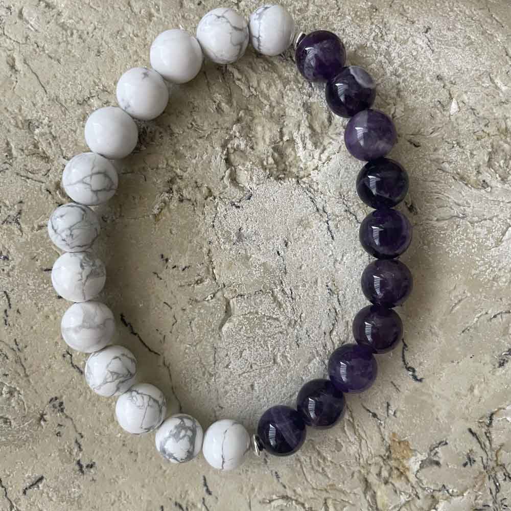 Amethyst & Turquoise bracelet