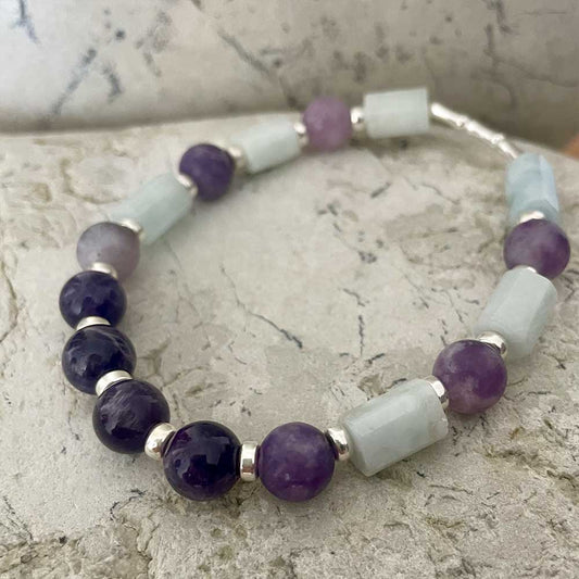 Amethyst & Aquamarine