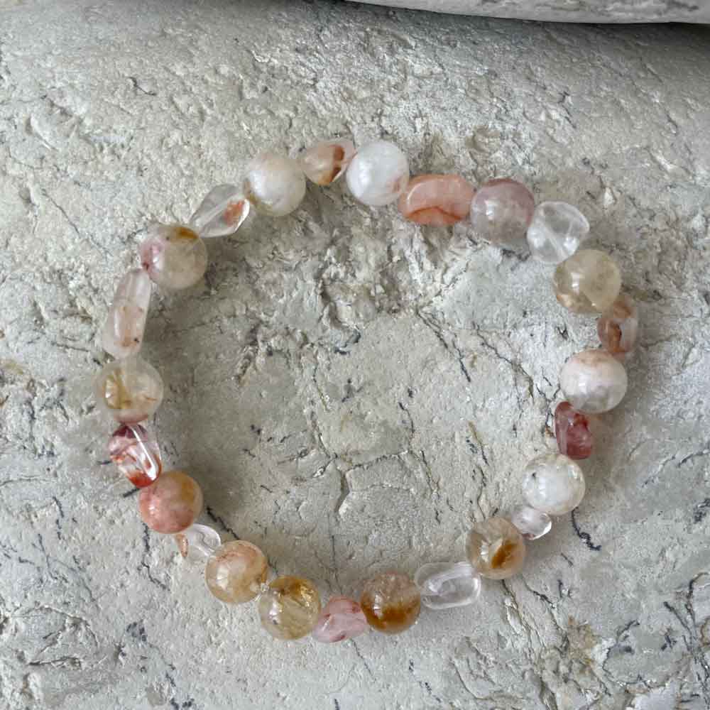 Quartz & Citrine bracelet