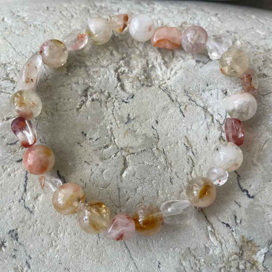 Quartz & Citrine bracelet
