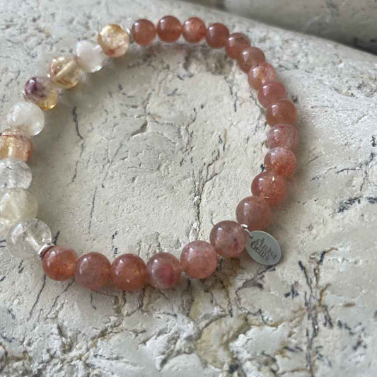 Arusha Sunstone & Citrine bracelet