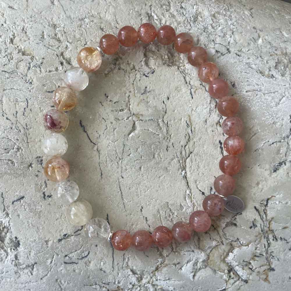 Arusha Sunstone & Citrine bracelet