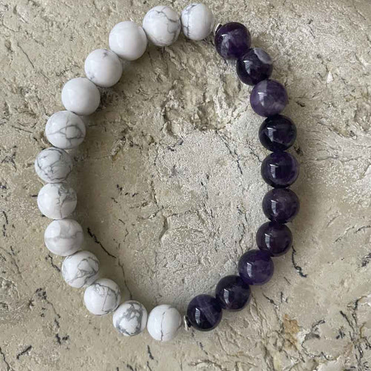 Amethyst & Turquoise bracelet